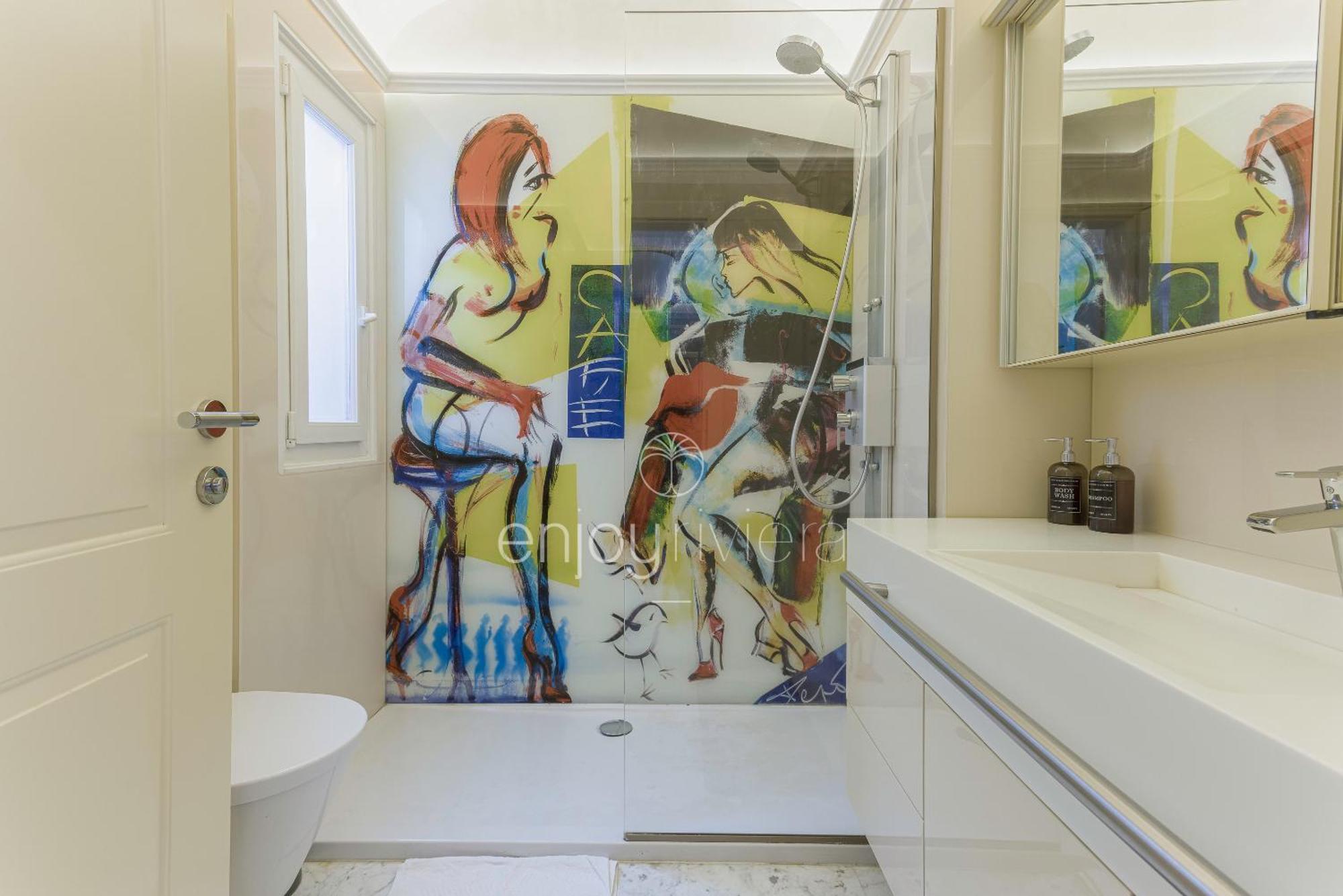 Palais Miramar: Modern Art Suite with Sea View Cannes Exterior photo